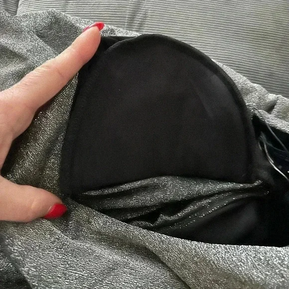 Nwot! Veronica Beard Cyrus Metallic Mini Dress